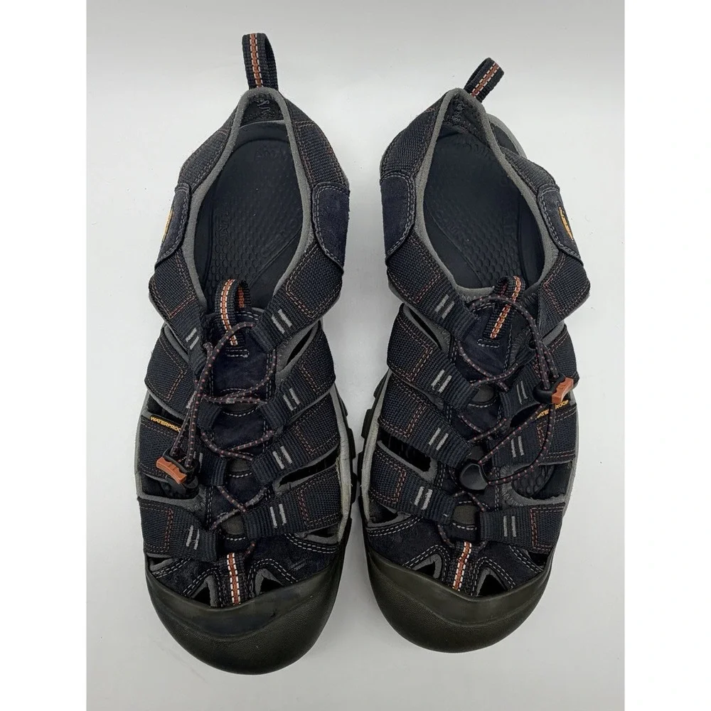 Keen Sandals Men's Sz 13 Black Newport H2 Closed Toe Water Hiking Sport Hybrid