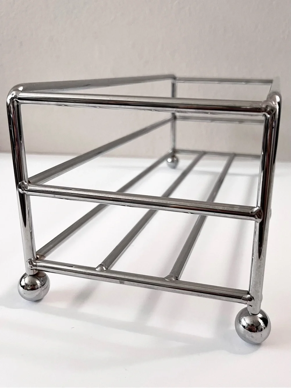 Vintage sleek chrome