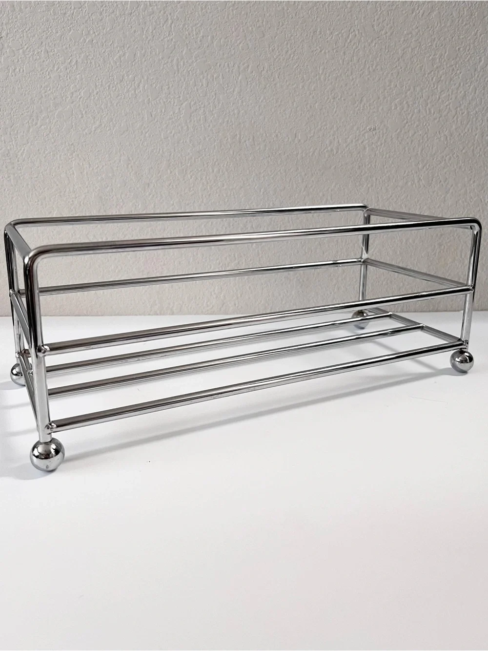 Vintage sleek chrome