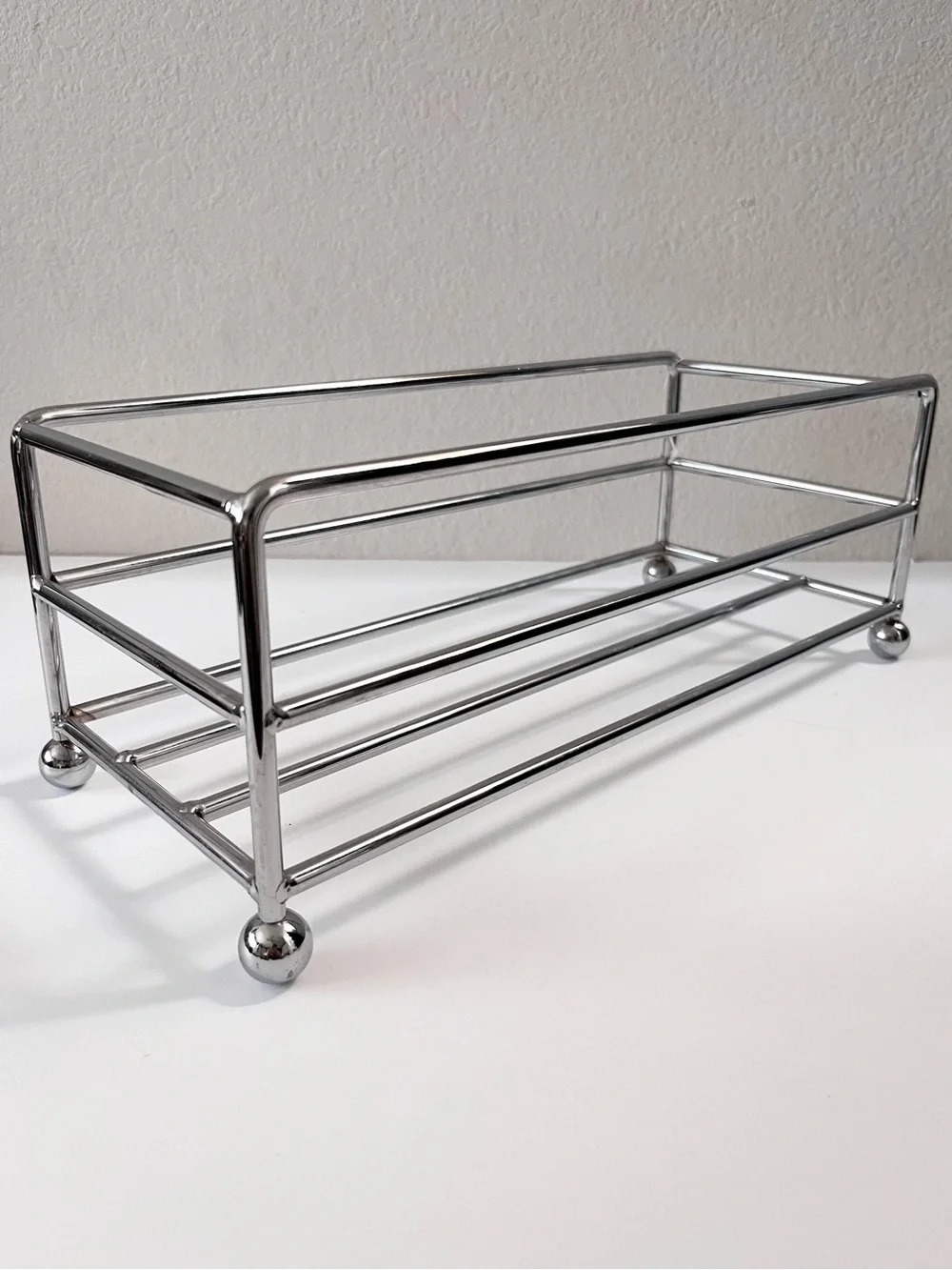 Vintage sleek chrome