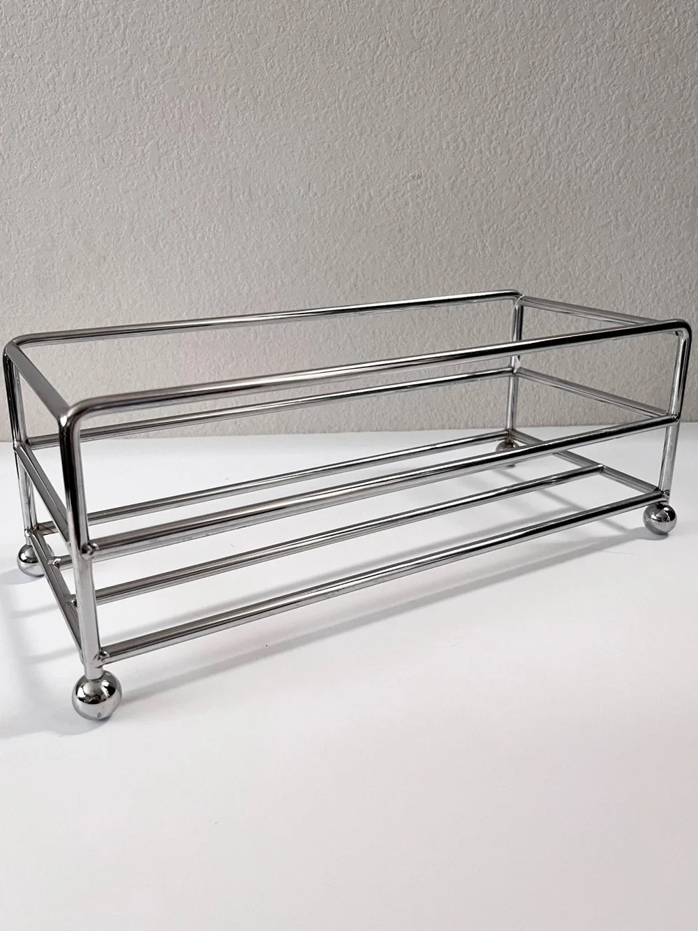 Vintage sleek chrome