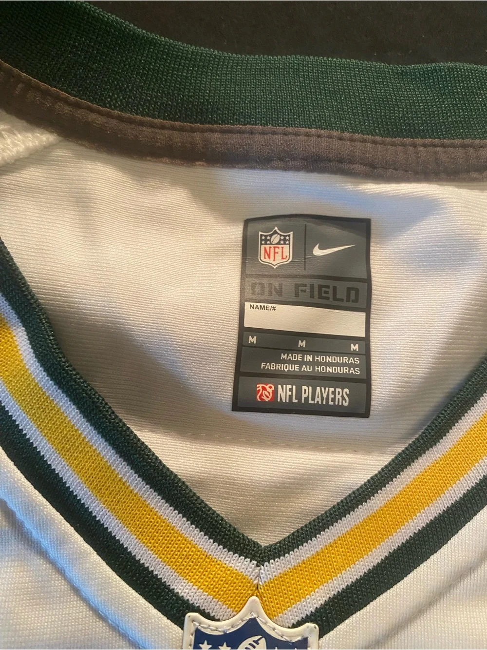 Women’s medium Clay Matthews #52 Green Bay Packers White Game Jersey