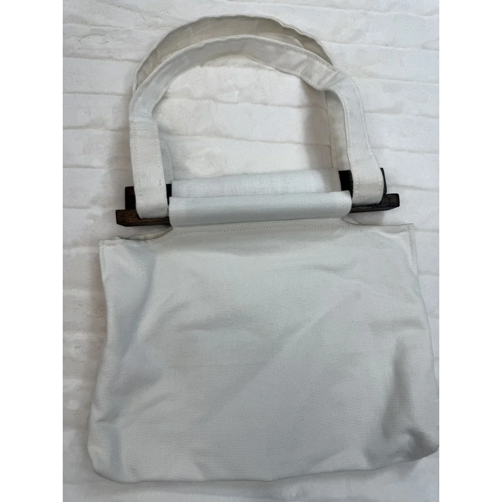 N/A embroidered canvas