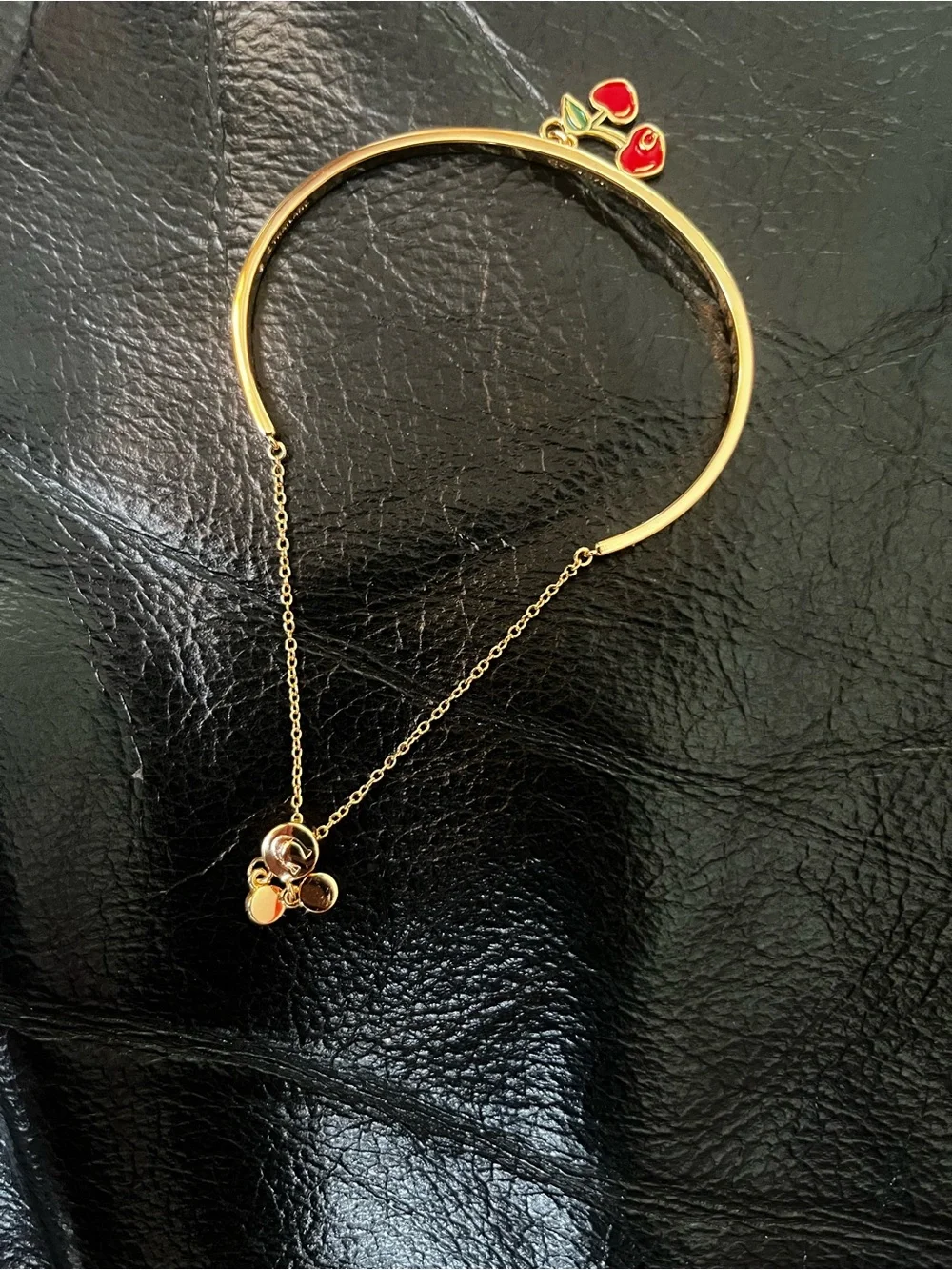Coach gold tone