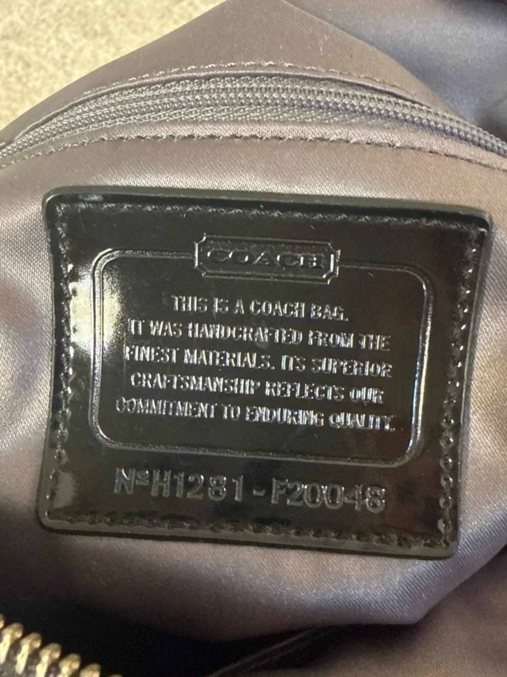 Coach shoulder bag