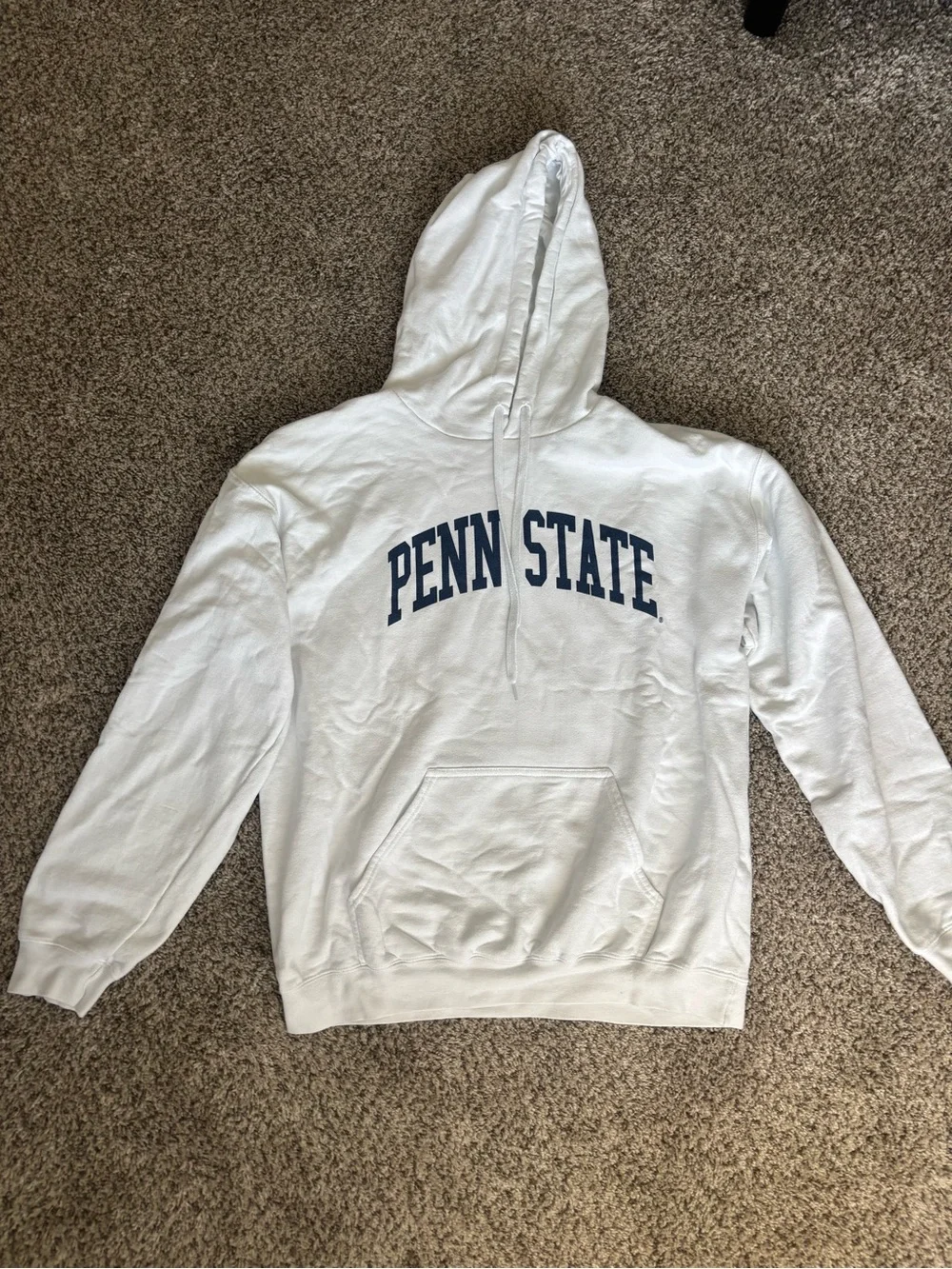 Gildan White Penn State Hoodie