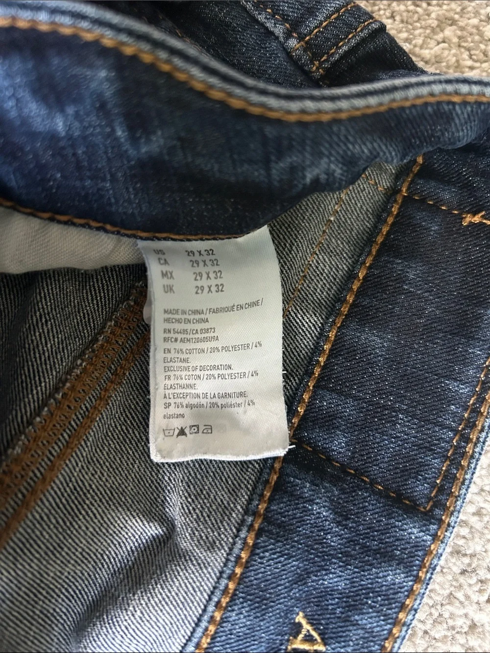 American Eagle Outfitters dark wash