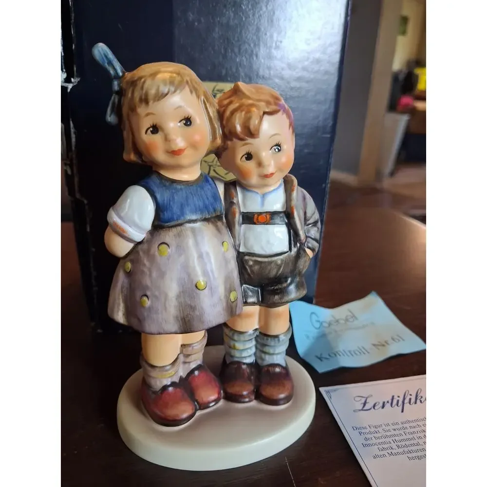 Goebel M.I. Hummel Club # 449 The Little Pair 10 Year Membership Club Exclusive