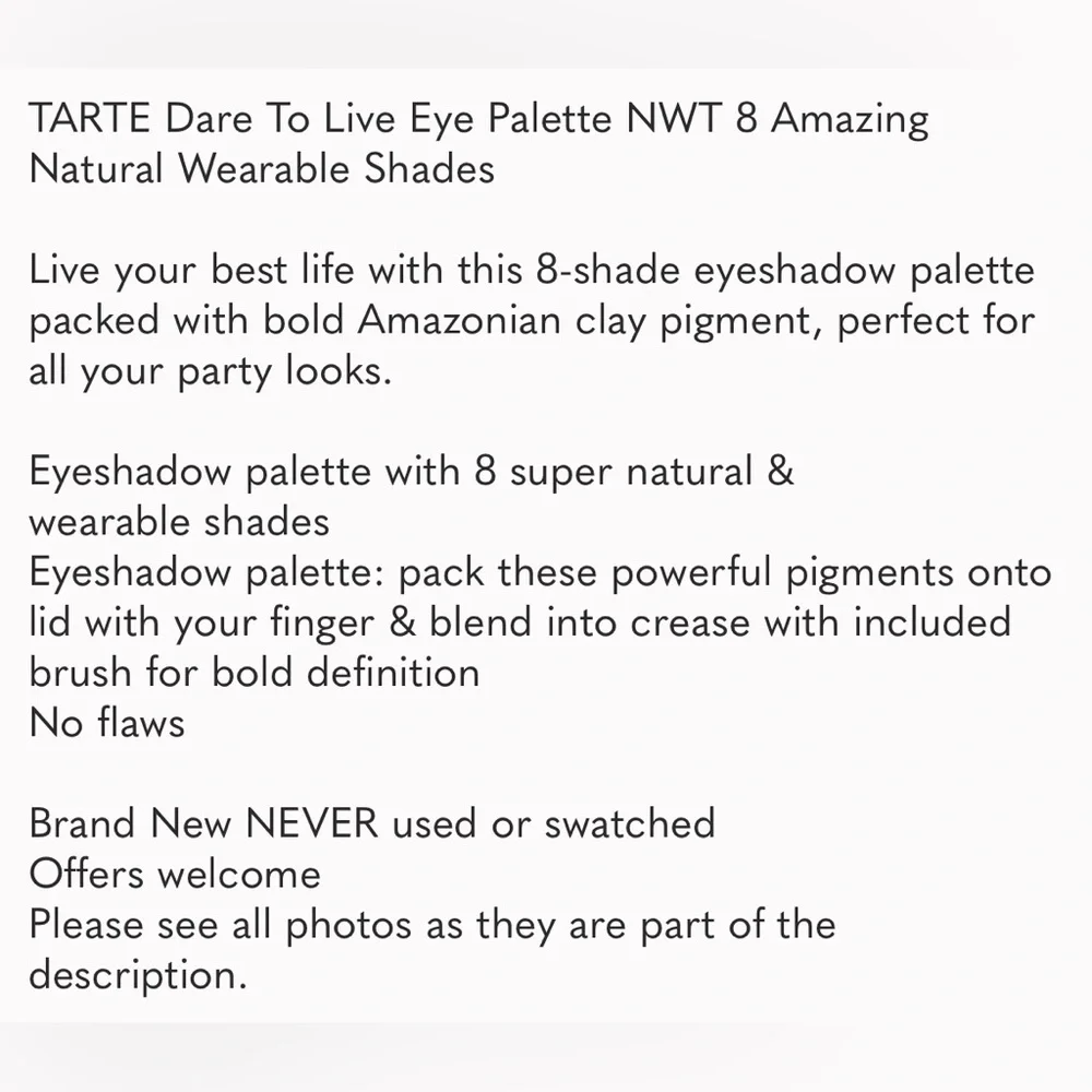 tarte your these clay