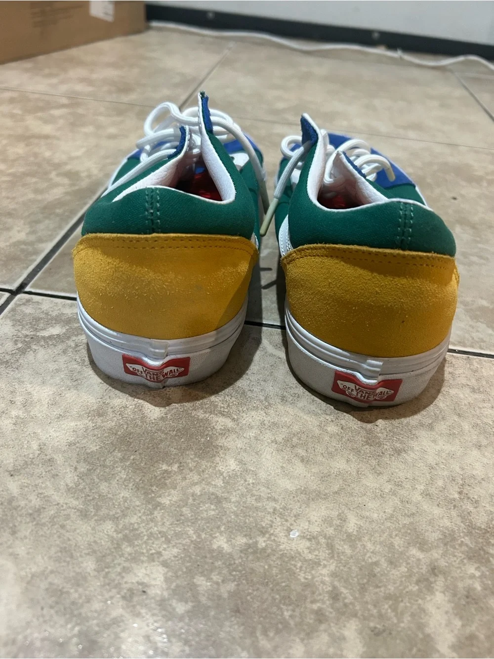 Vans stylish green
