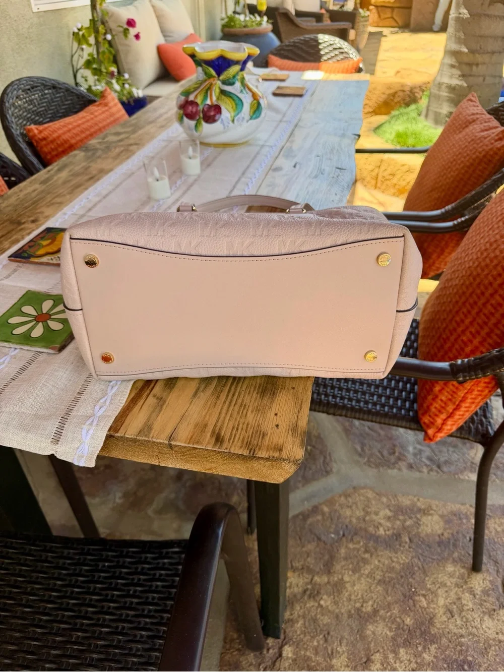 Michael Kors elegant quilted