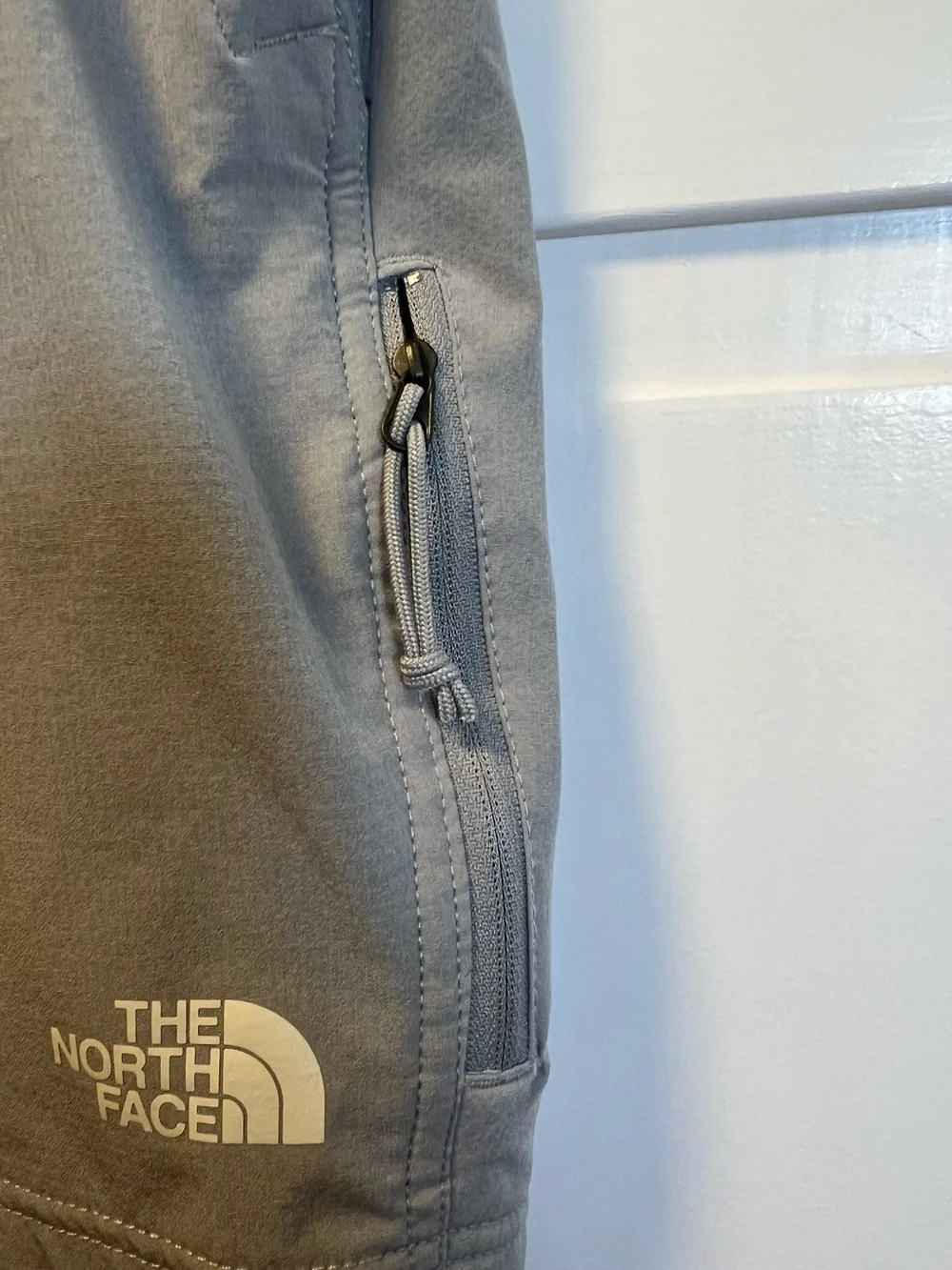 The North Face light gray