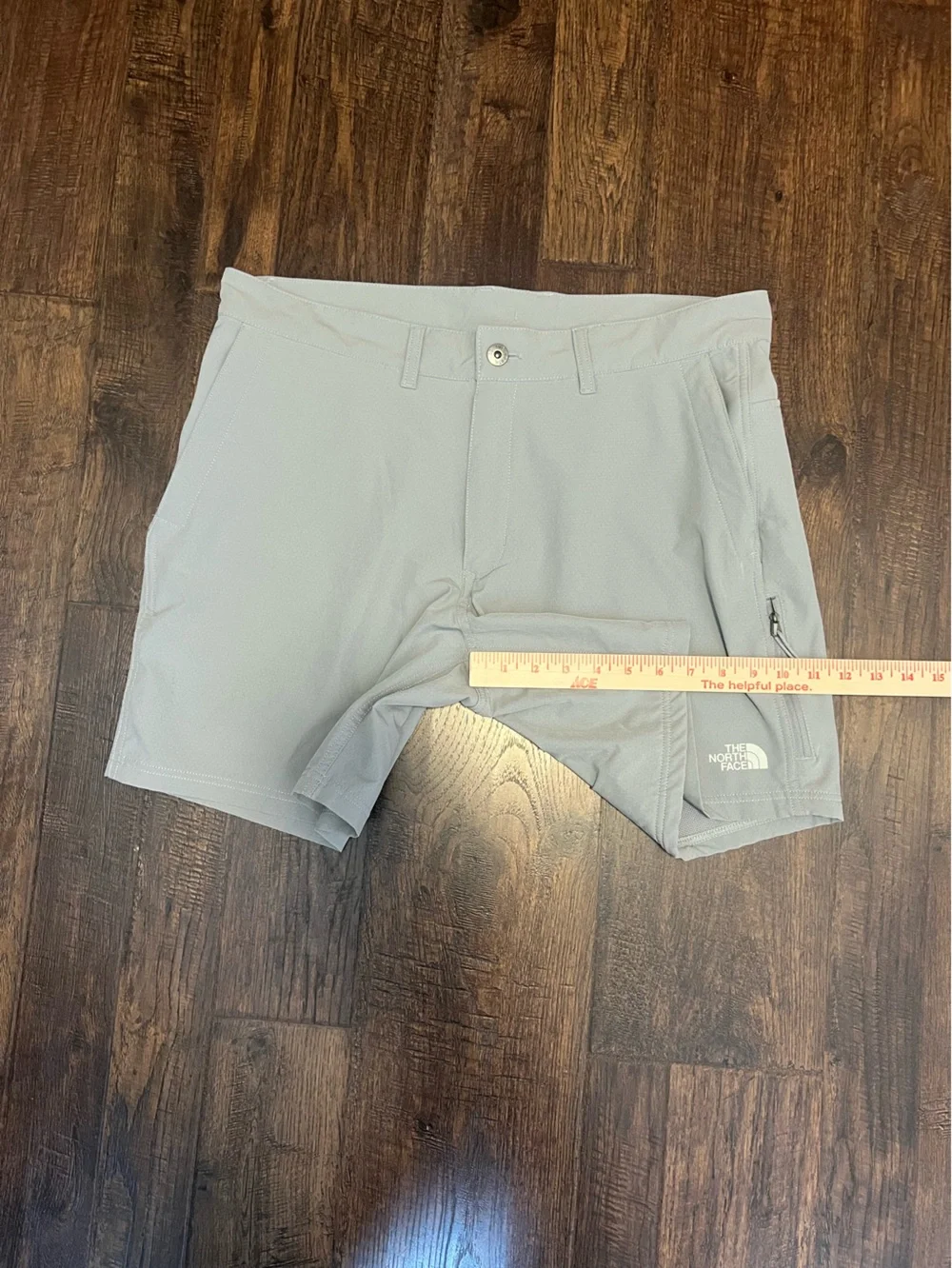 The North Face light gray