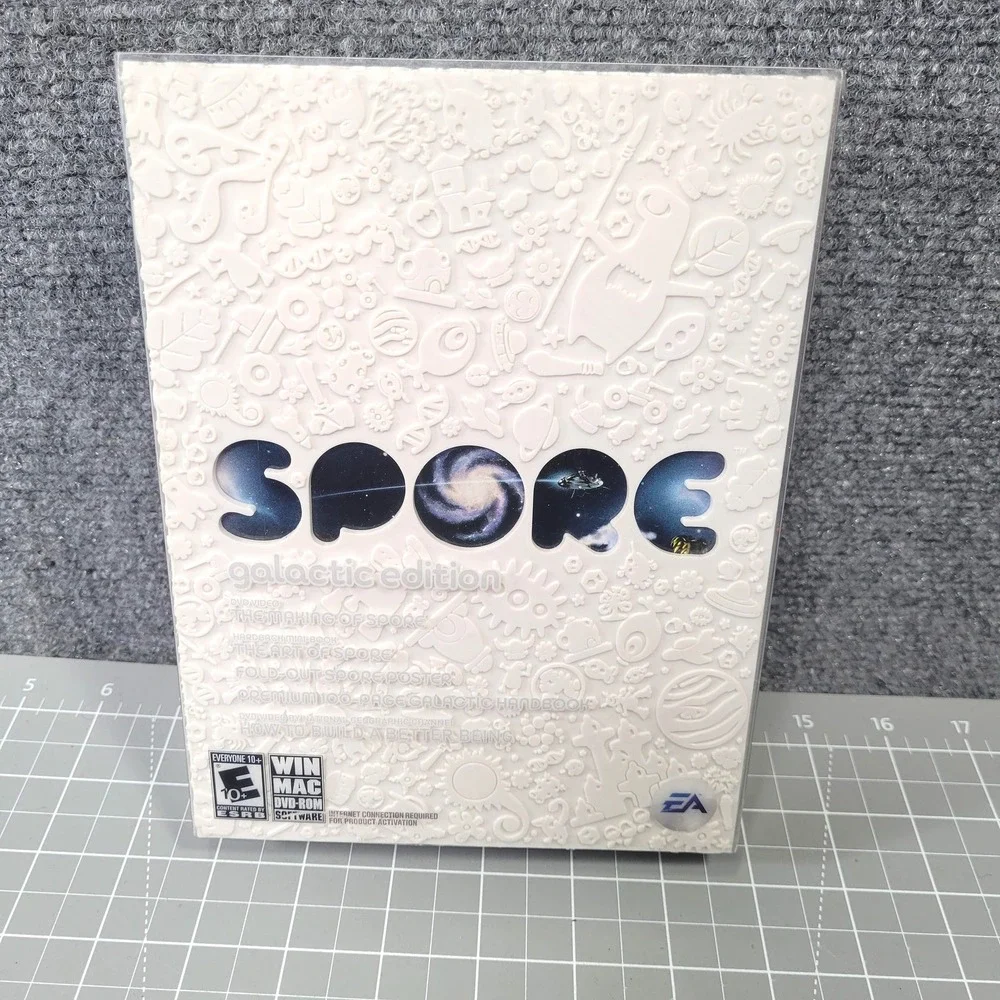 Spore‎ Galactic Edition PC Mac DVD-ROM Complete Box Set EA Maxis Nat Geo DVD