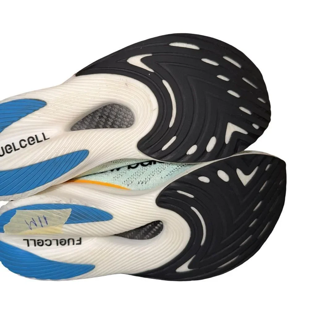 New Balance Men's Athletic Shoes - Black, White, Gold, Blue RC elite size 11D