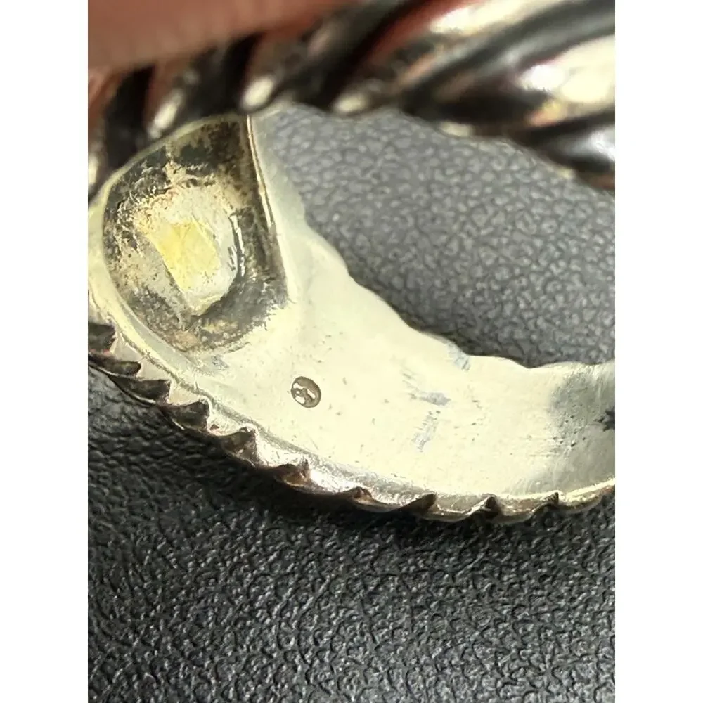 David Yurman Sculpted Cable Collection Ring Sterling Silver in Size 7 SPB-TS 774