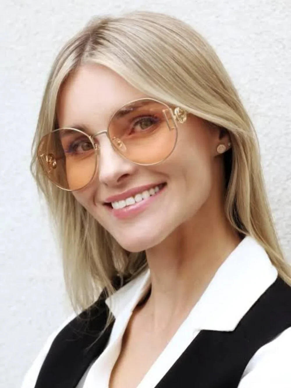 NEW GUCCI OVAL SUNGLASSES GUCCI GG1206SA 004 GOLD PINK EYEWEAR
