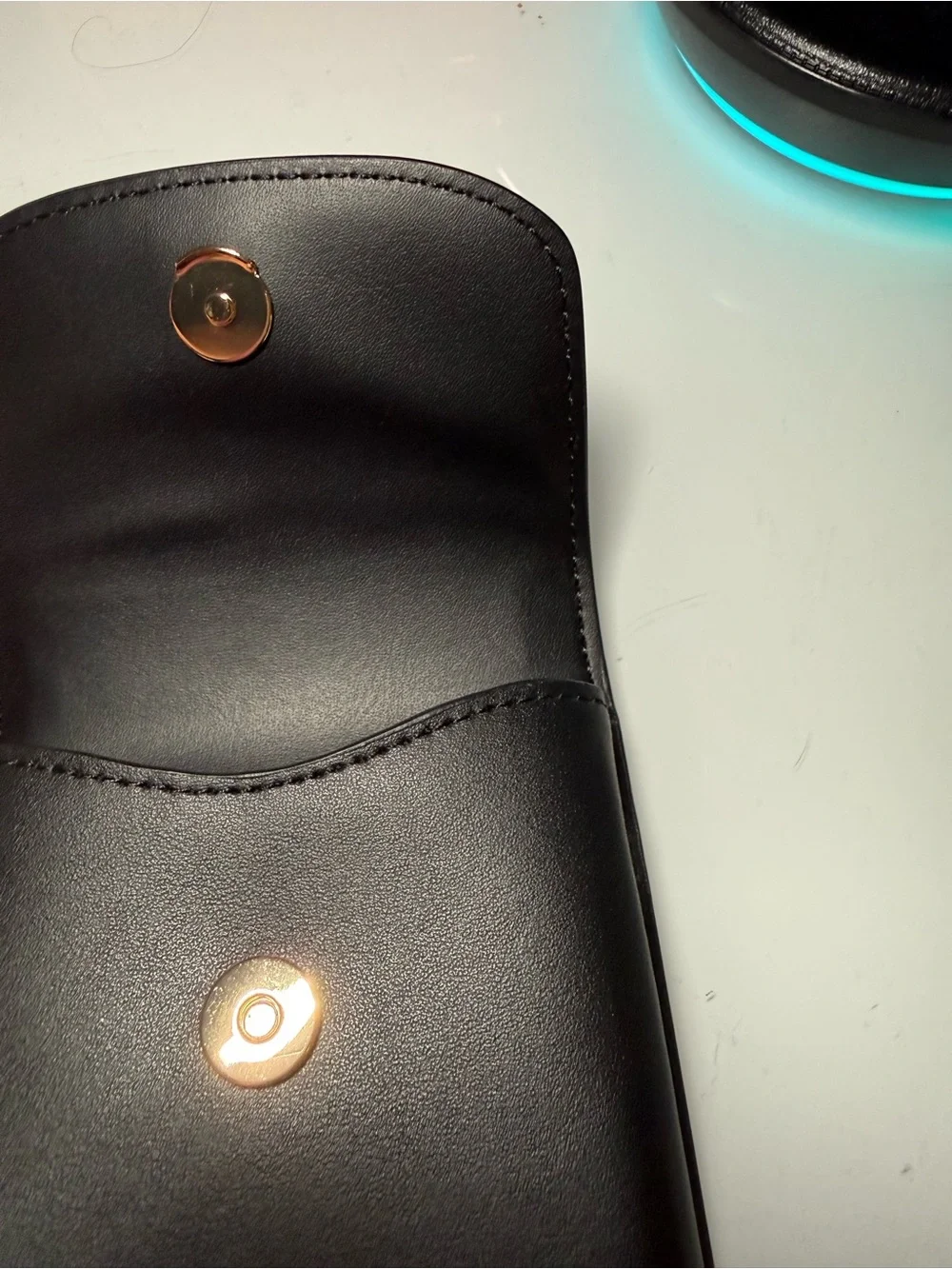 Ralph Lauren compact leather
