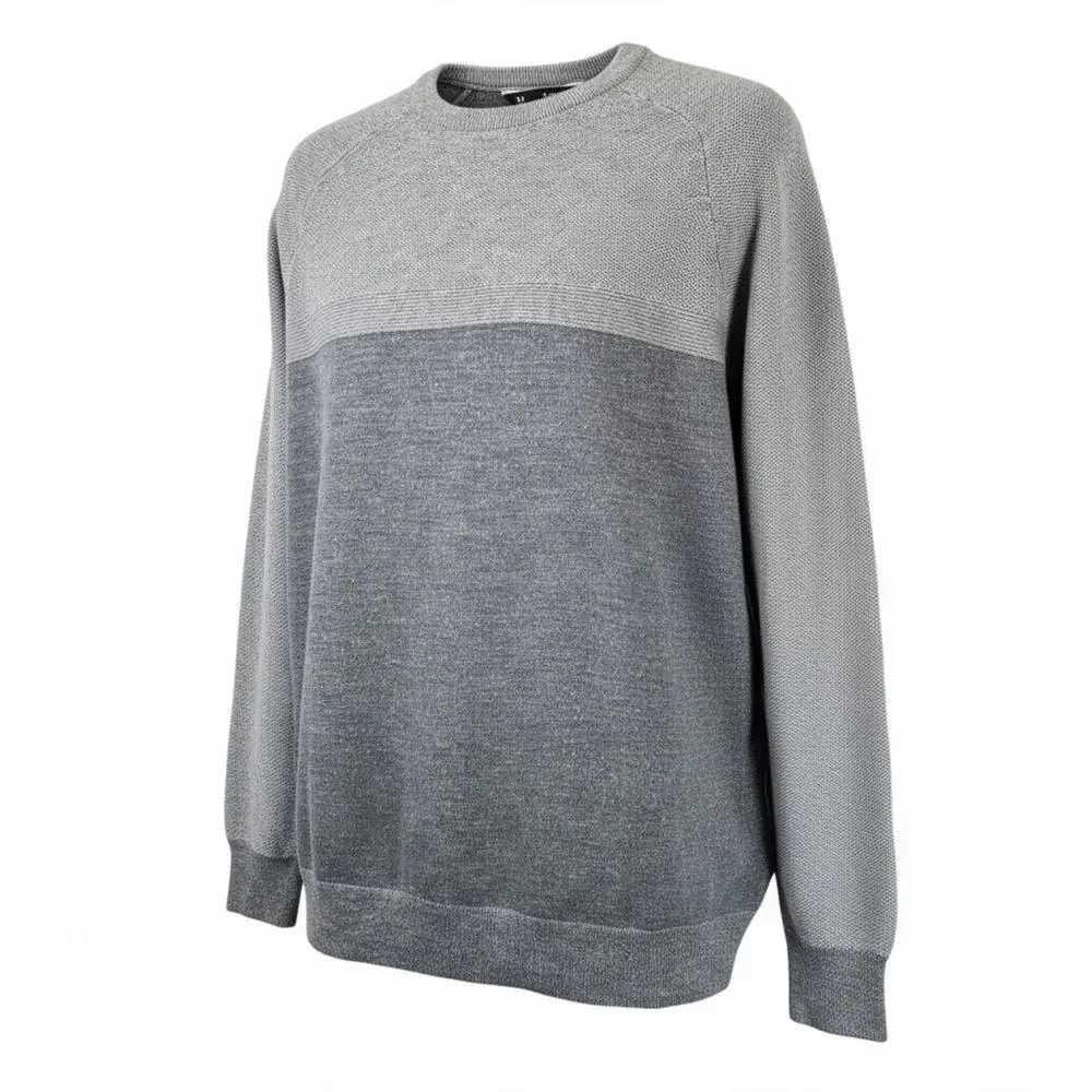 Under Armour‎ Men's Loose Cold Gear Crew Neck Sweater XL Grey