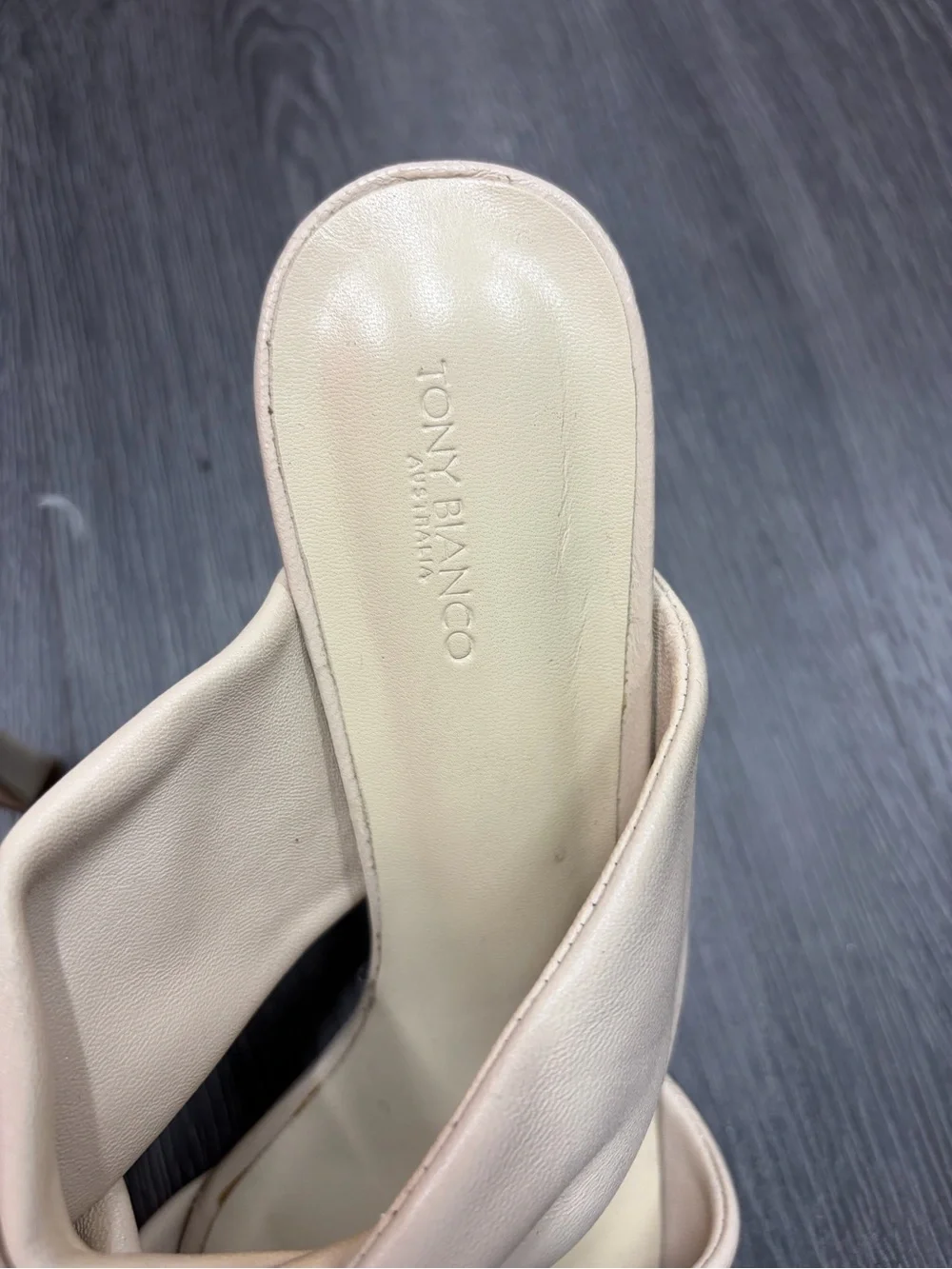 Tony Bianco elegant cream