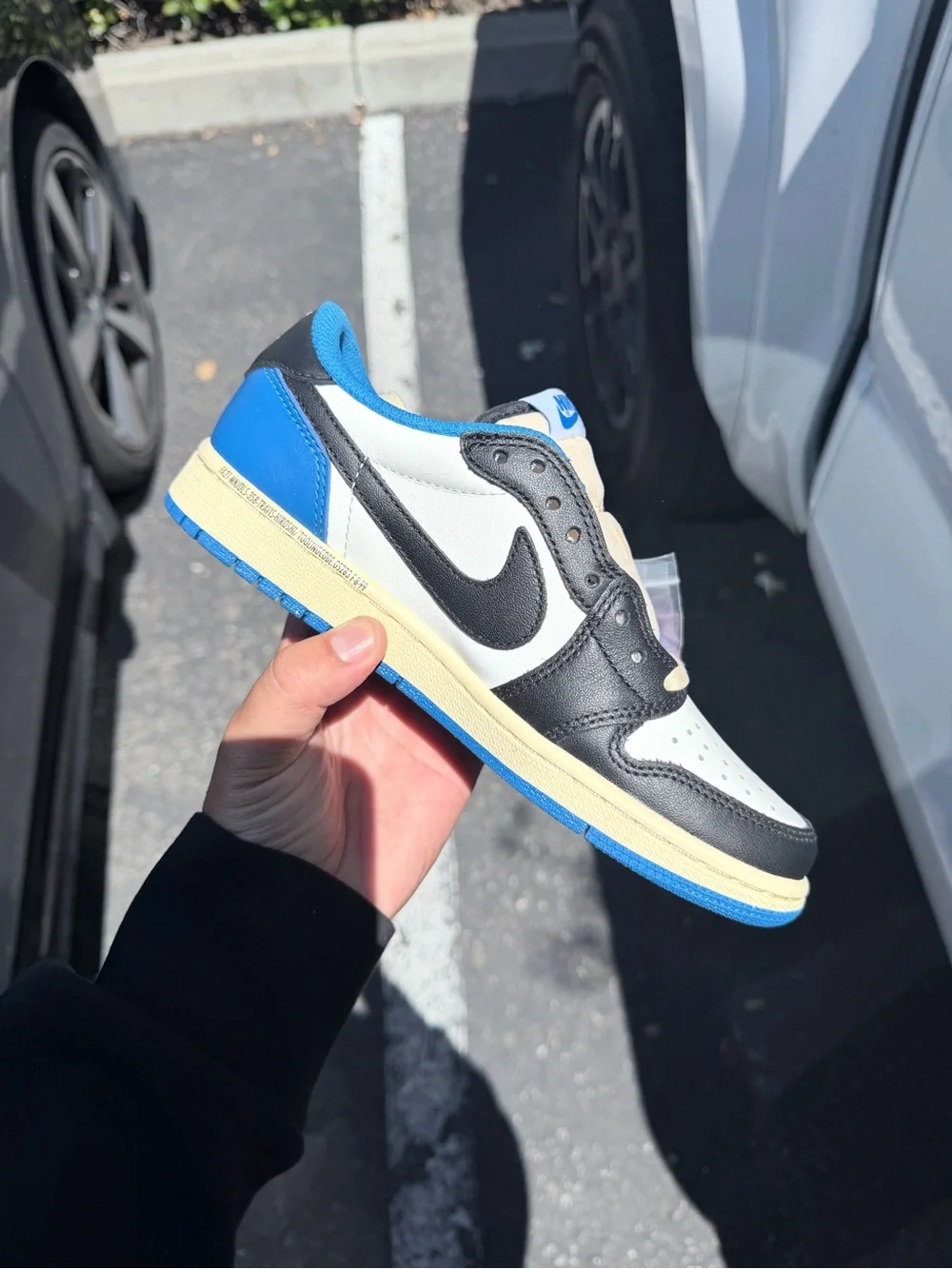 Jordan retro 1 low Travis Scott x fragment