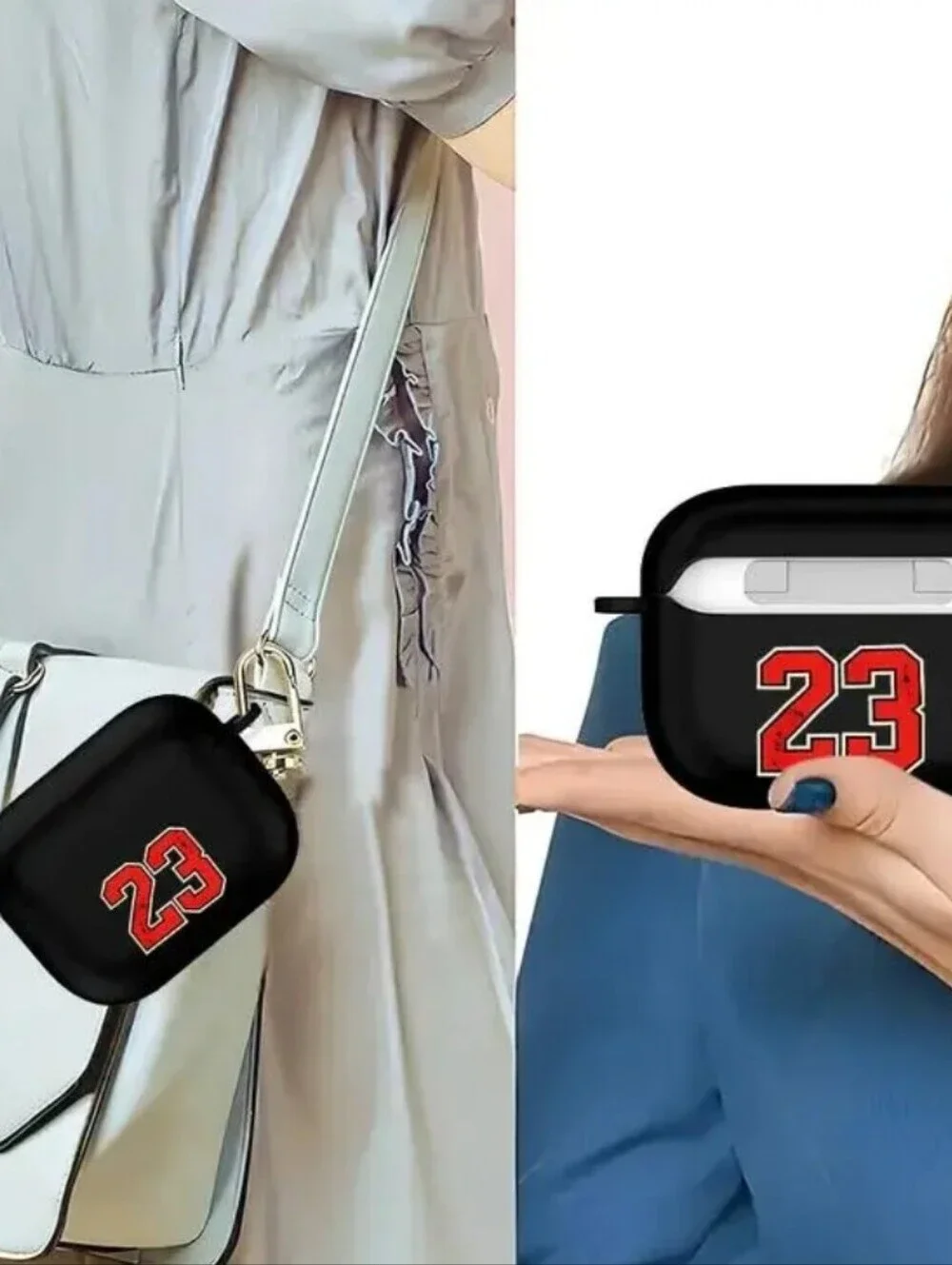 Michael Jordan airpods sleek