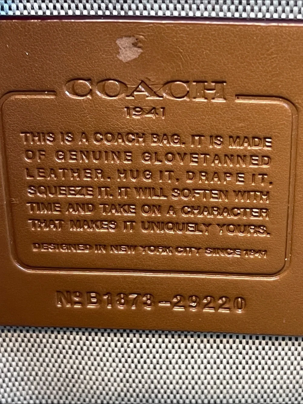 Coach b1873 29220