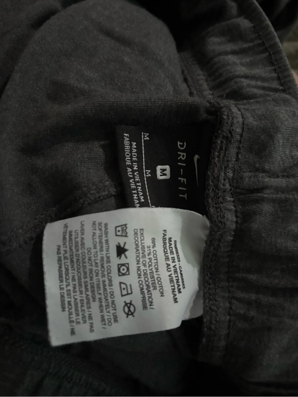 Nike waistband joggers swoosh