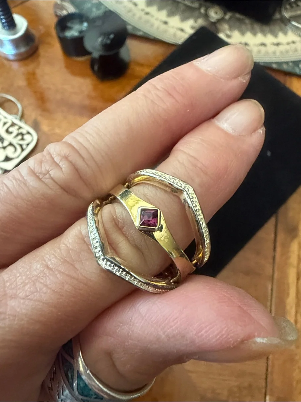 NVC gold tone