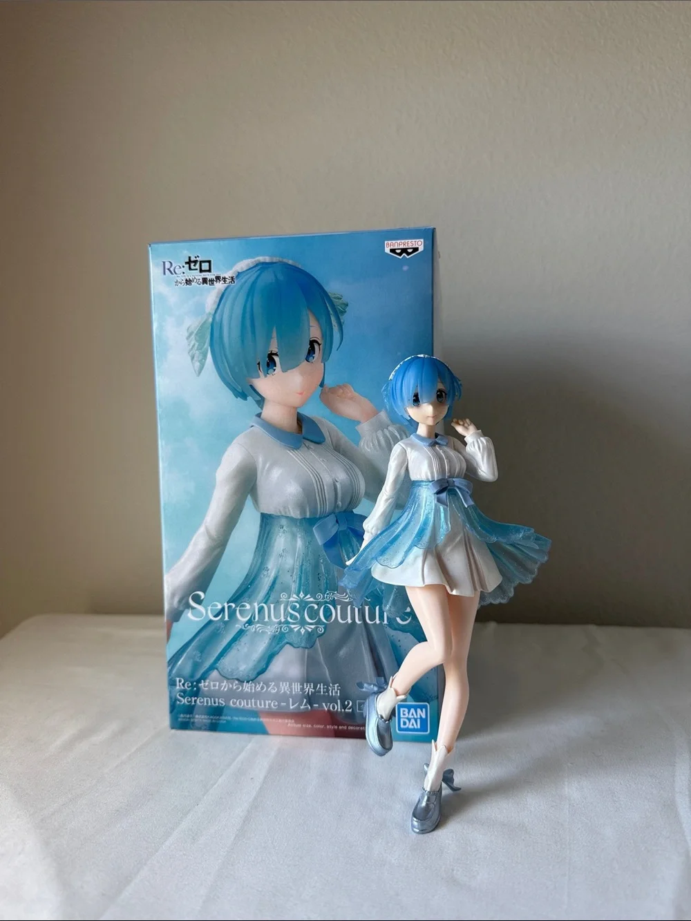 Bandai Rem Action Figure in Blue – Serenus Couture Vol.2