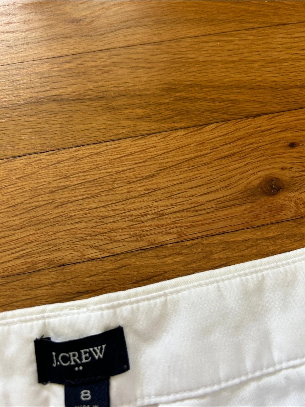 J. Crew classic white