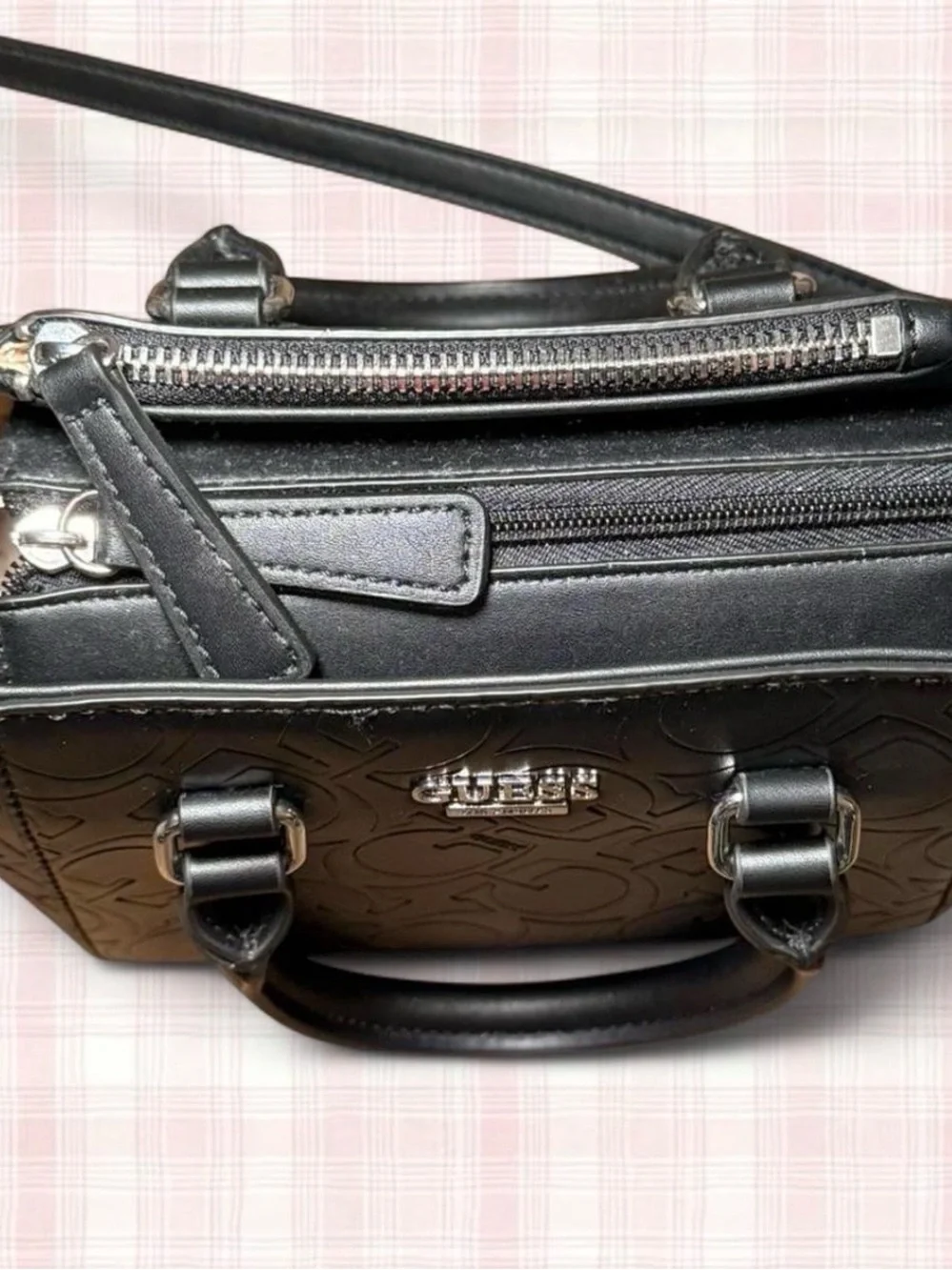 Guess compact satchel