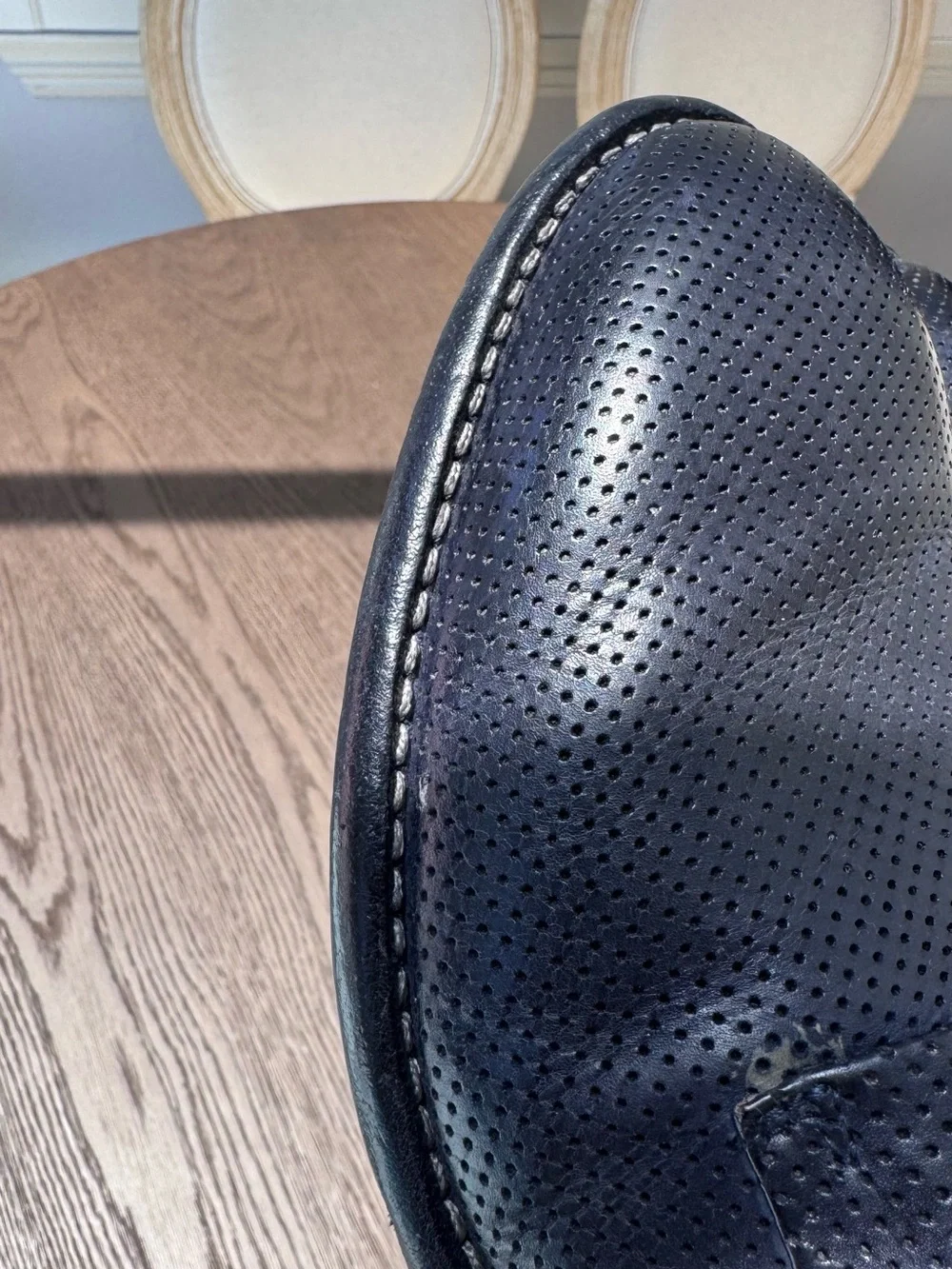 Lemargo perforated leather