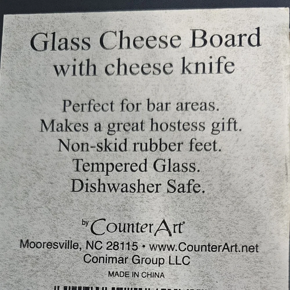 Counter Art size inch