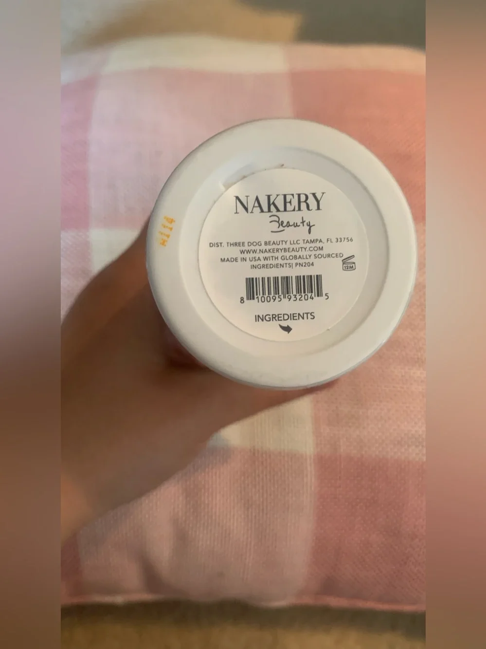 Nakery Beauty hello thank