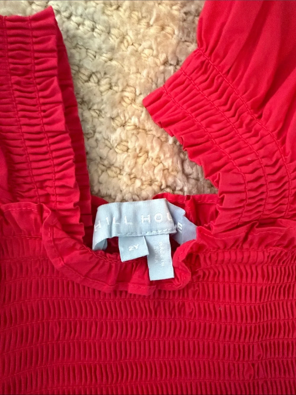 Hill House bright red