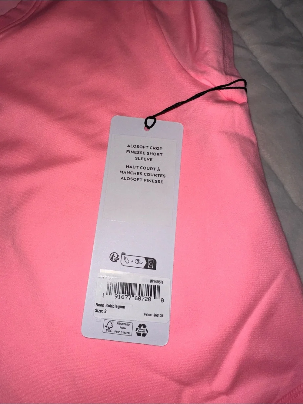 ALO Yoga vibrant neon