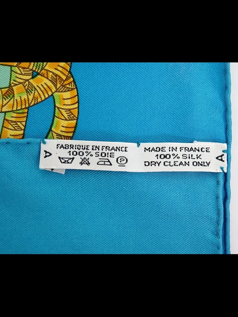 Hermes silk scarf