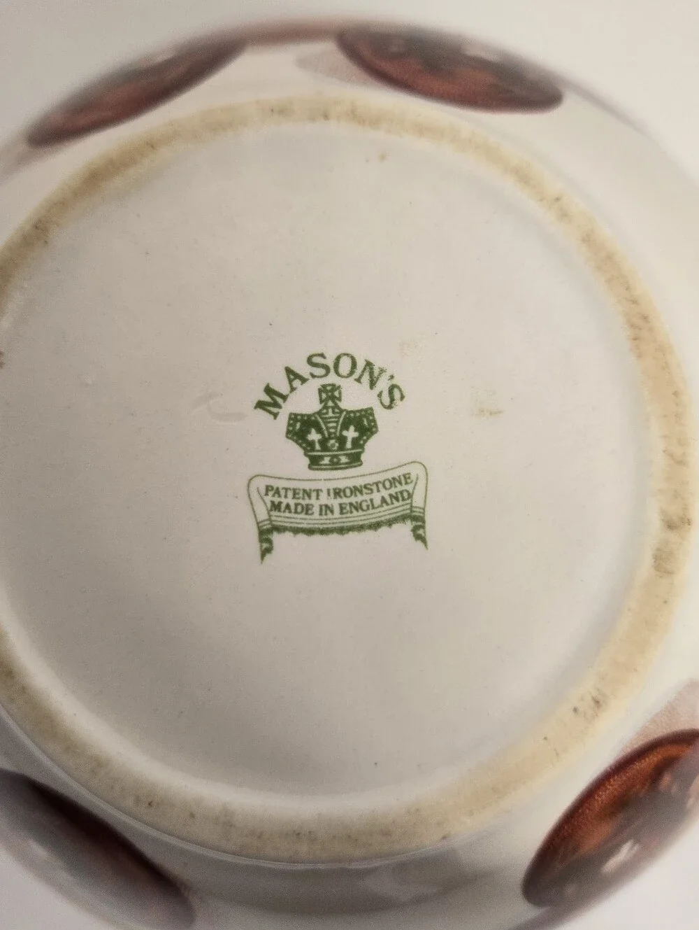 Masons Patent Ironstone mason patent