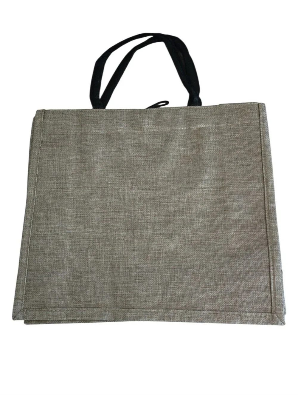 Source Unknown linen tote