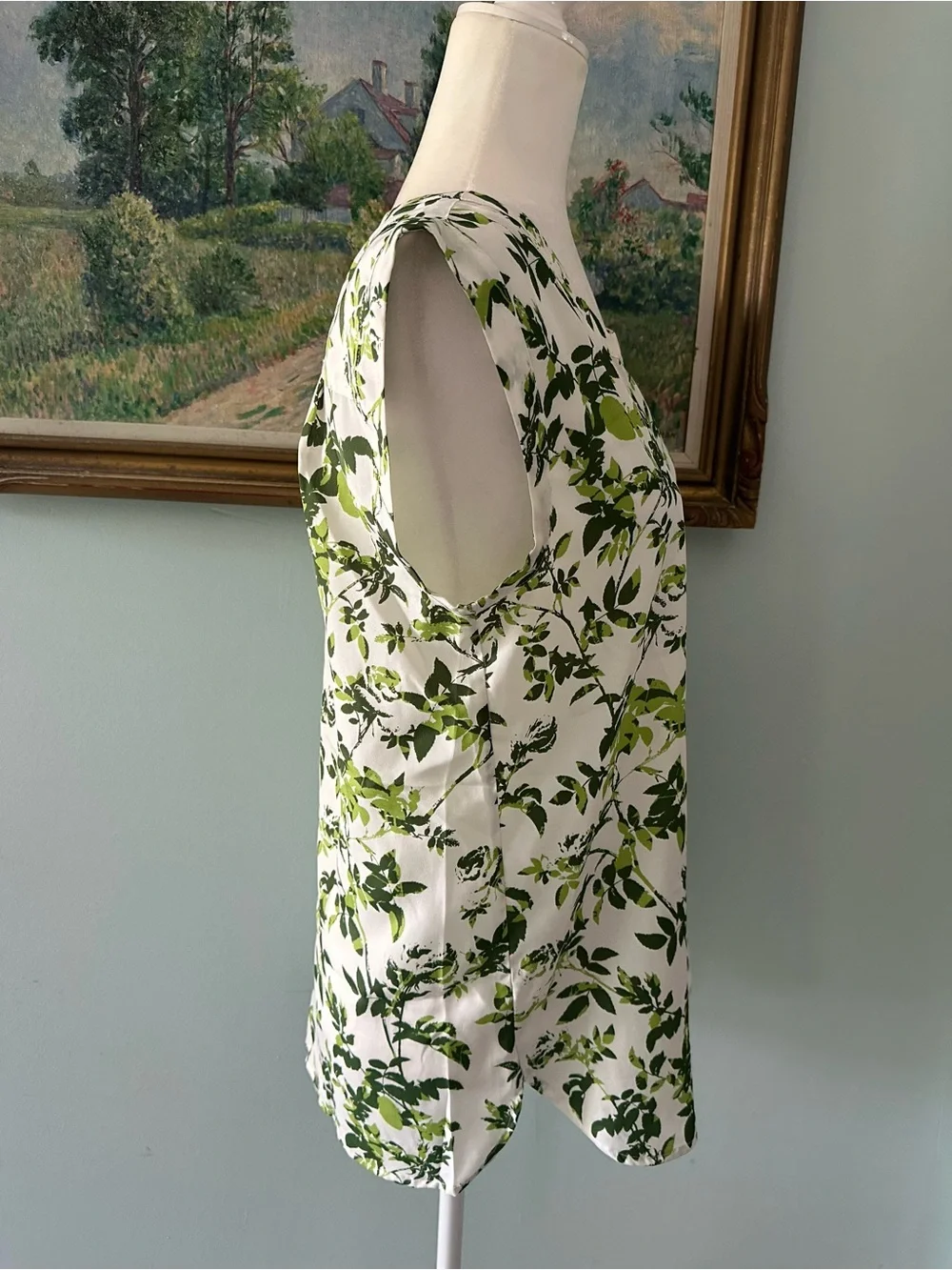 J. Crew sleeveless blouse