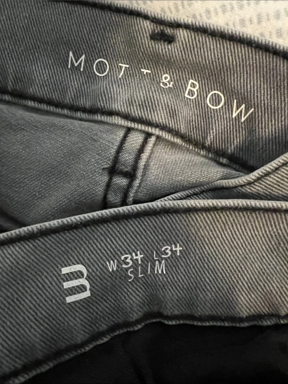 Mott & Bow classic slim