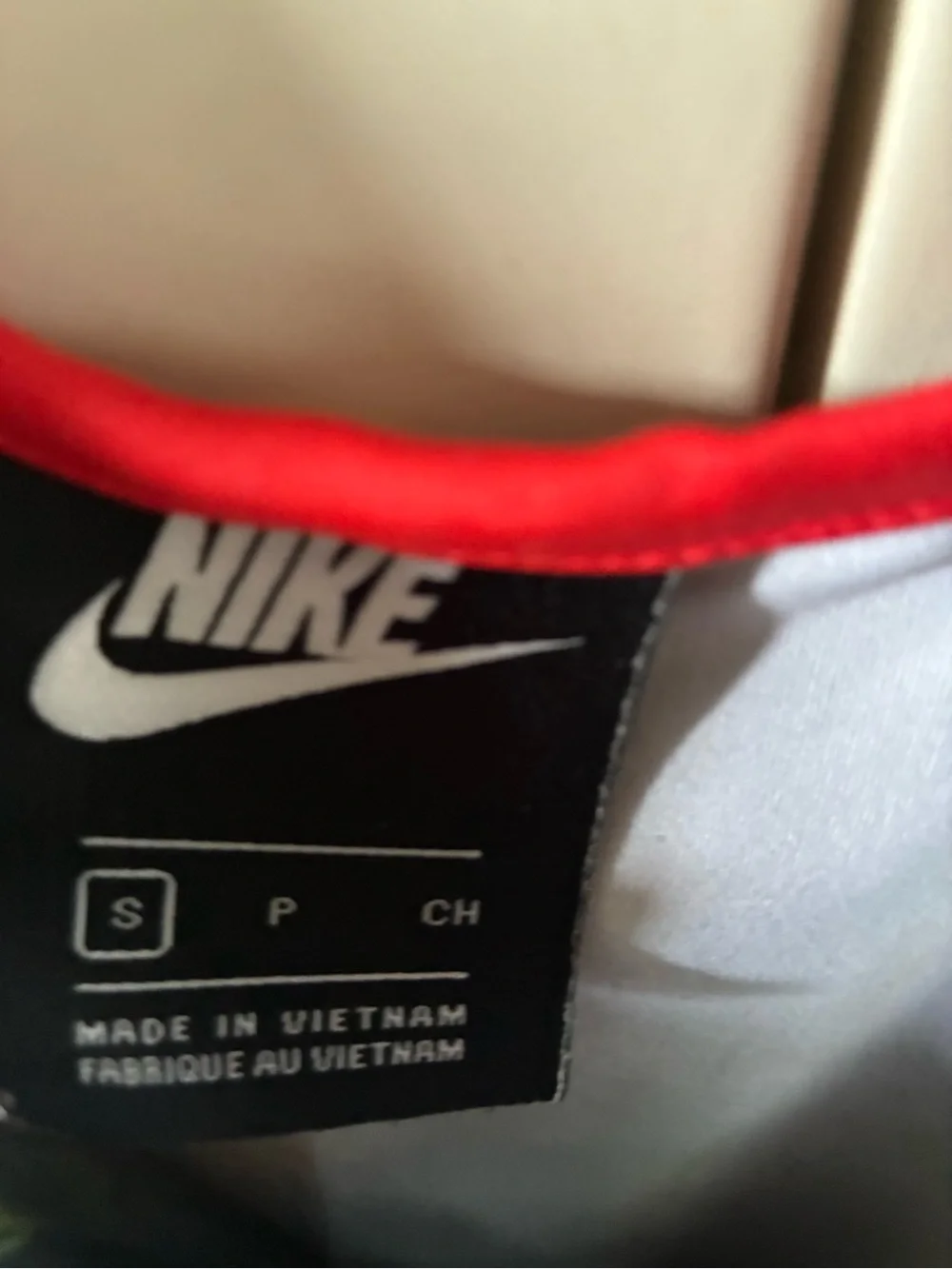 Nike black cropped