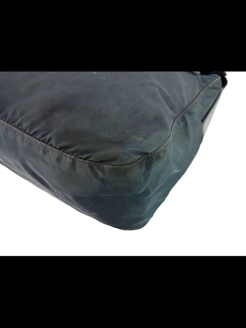 Prada navy messenger