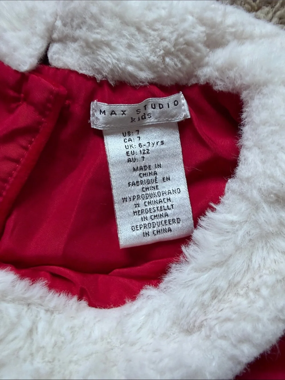 Max Studio festive red