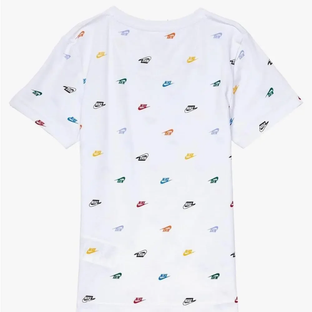 Nike girls 🔥🥰Futura Monogram All Over Print Tee girlsT-shirt Tee XL