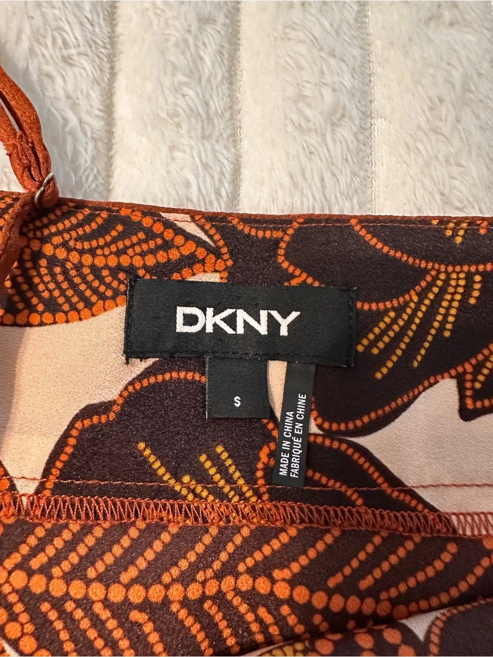 Dkny warm beachy hemline