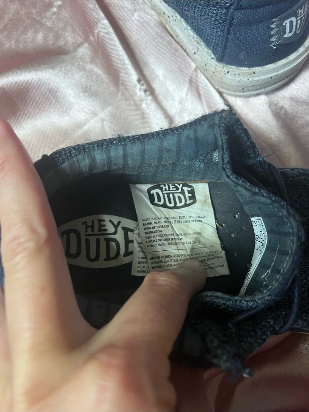 Hey Dude footbed photos**