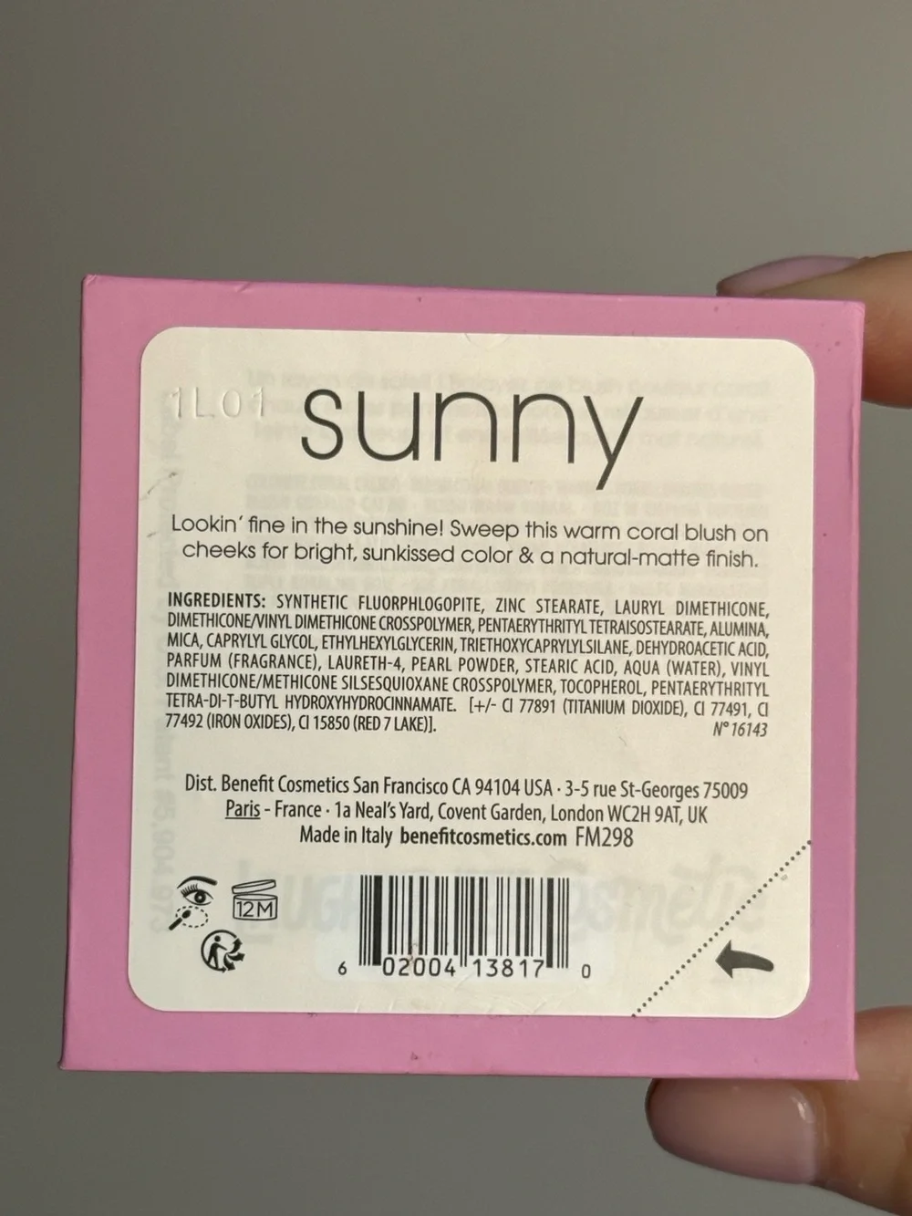 Benefit used one