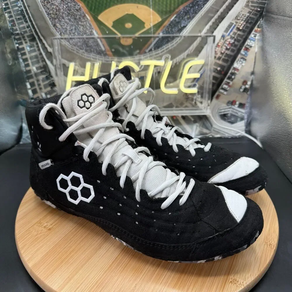 Rudis SF Tbilisi 2.0 Wrestling Shoes Mens Size 11.5 Black/White